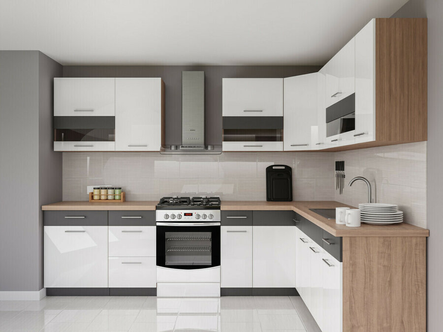 Køkkenkollektion Mode White