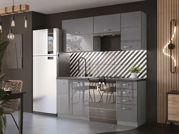 Køkkenkollektion Multi Grey