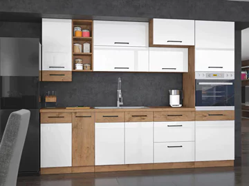 Køkkenkollektion Wood White