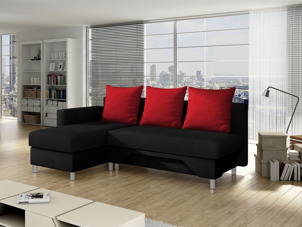 Hjørnesofa Akron 100 (Suedine 1 + Suedine 3100)