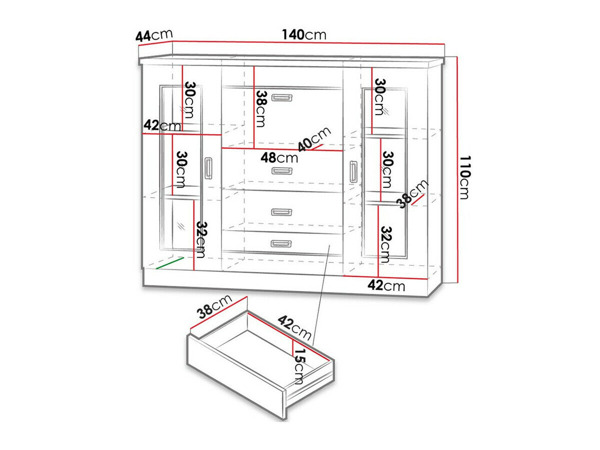Kommode Lircava 111 (Lefkas eg)