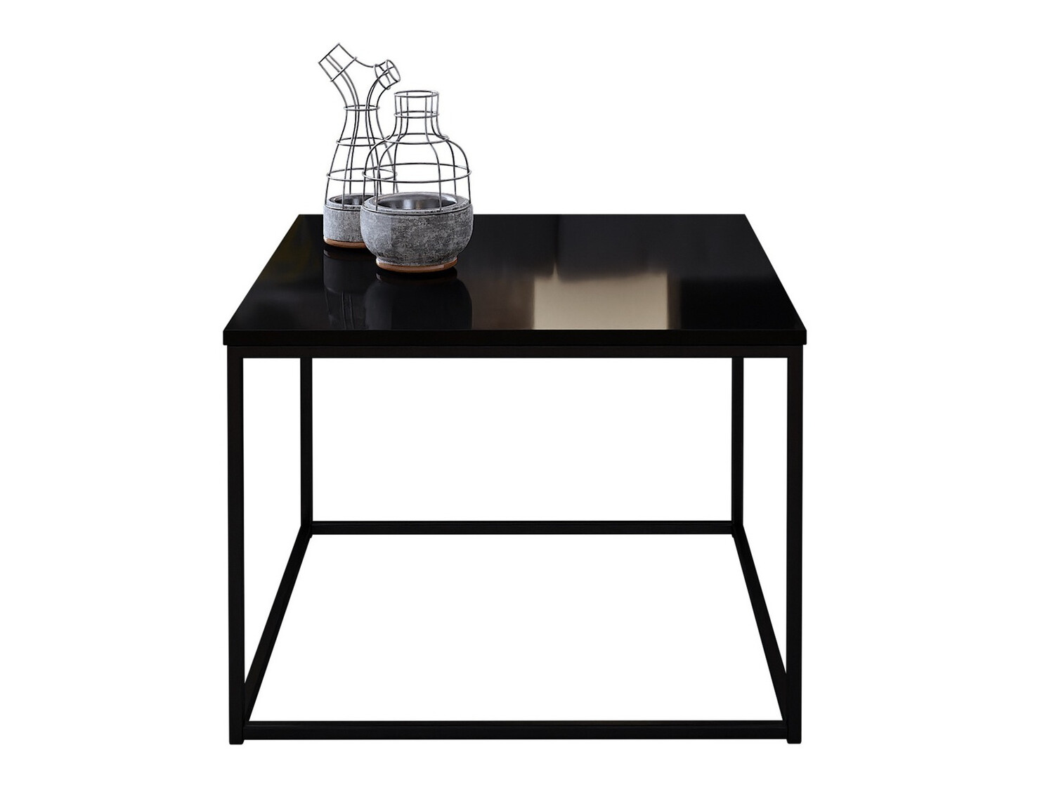 Sofabord Germantown 105 (Mat sort + Blank sort)