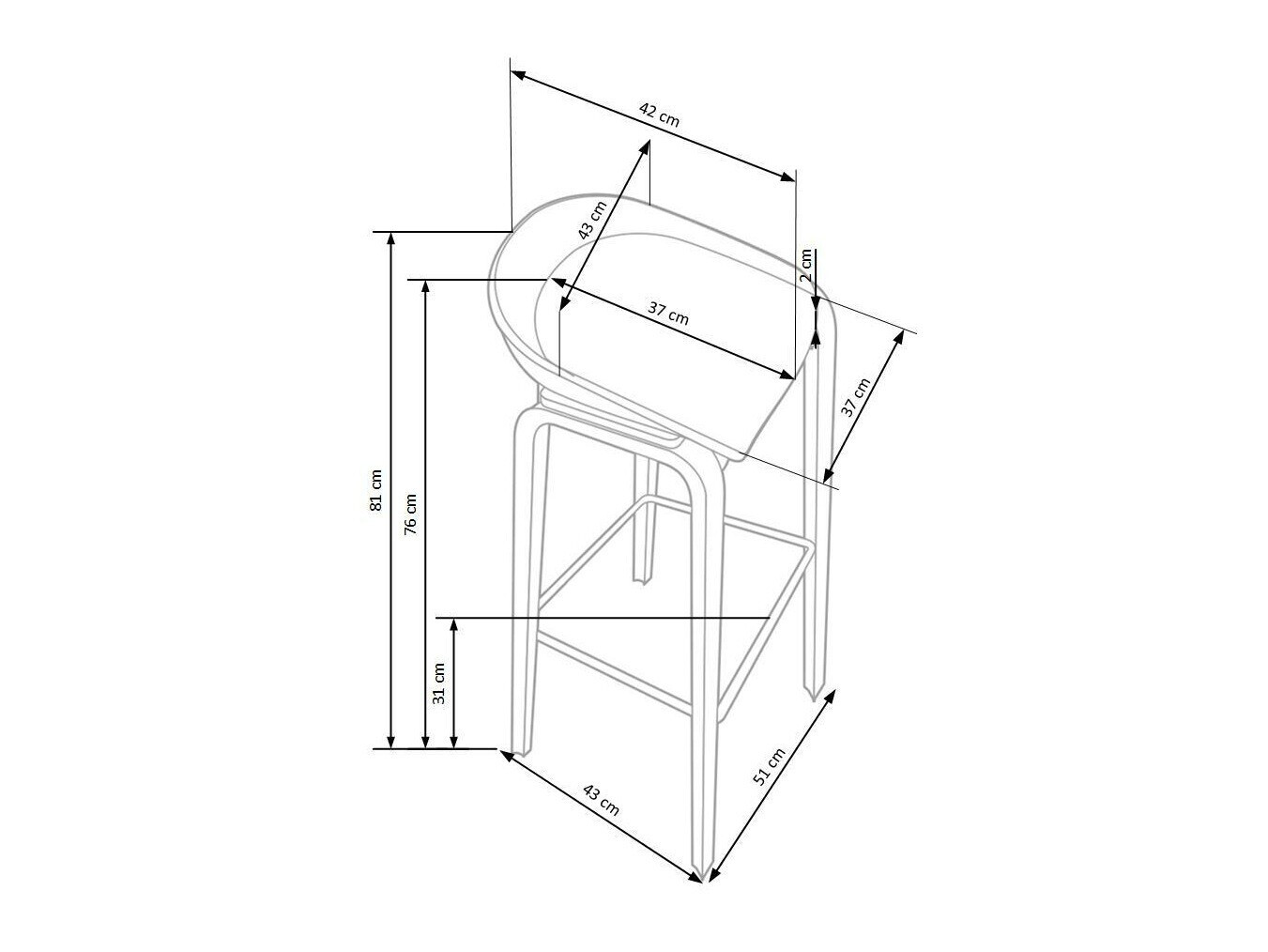 Barstol Houston 386