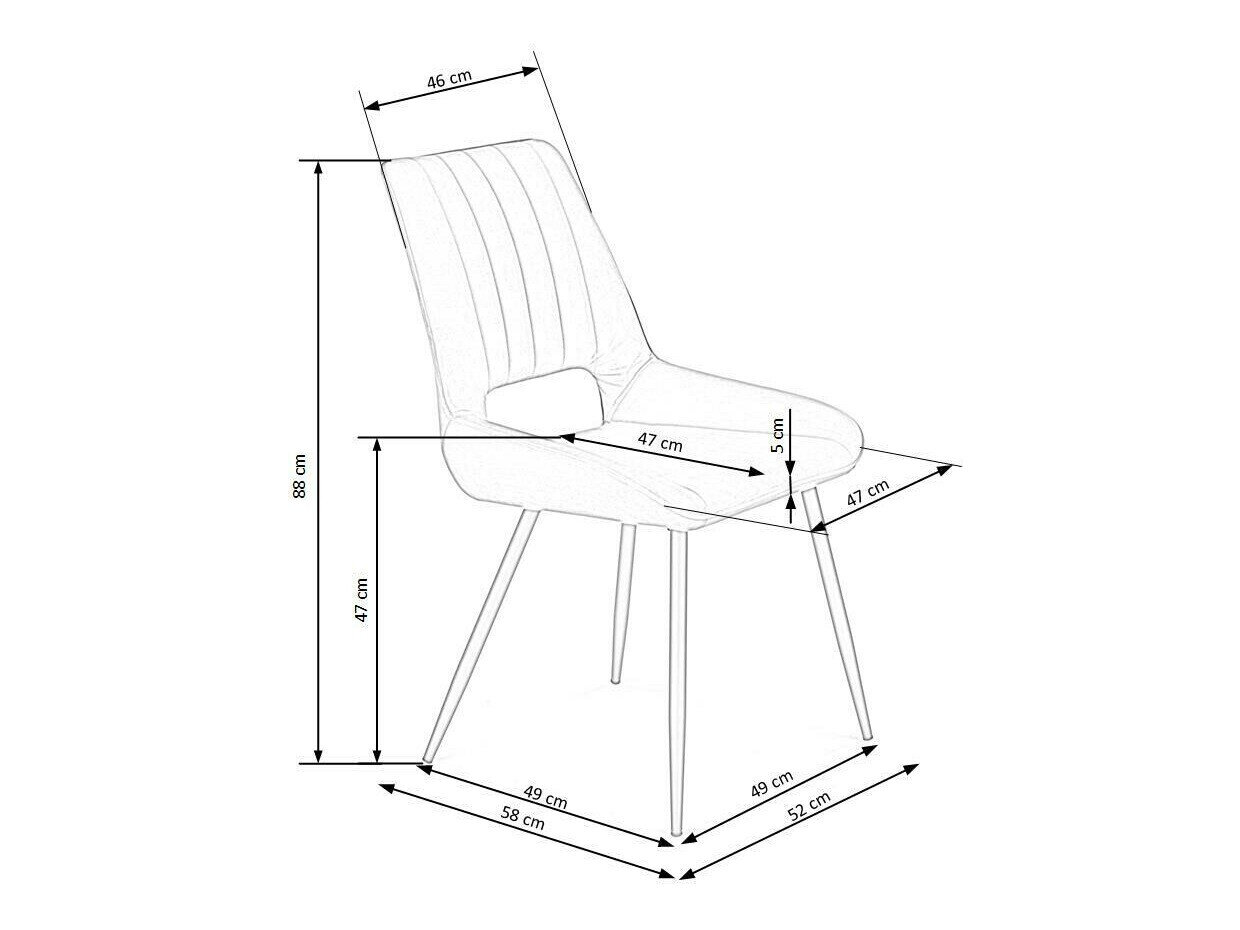 Stol Houston 1090 (Grå)