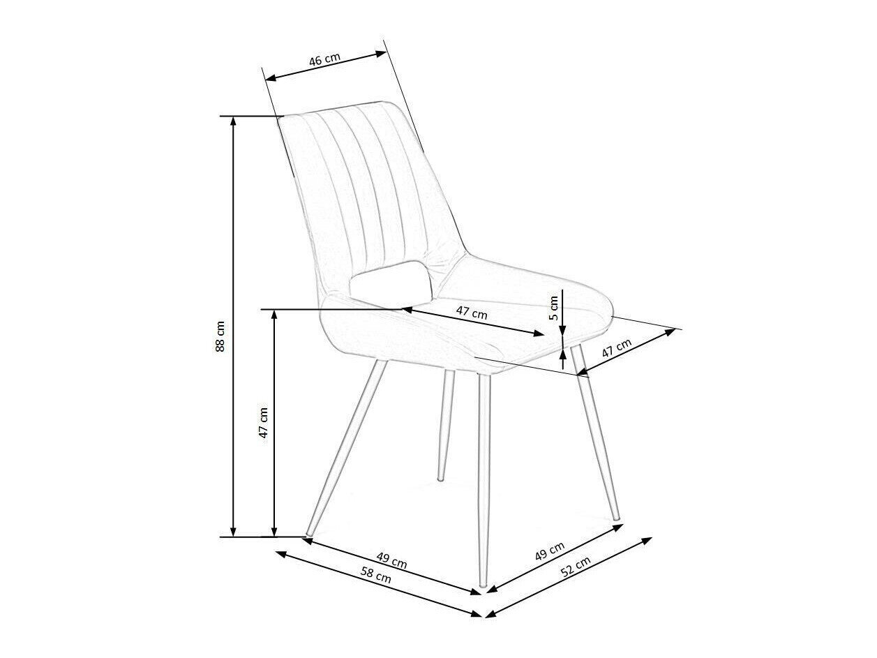 Stol Houston 1090 (Mørkegrøn)