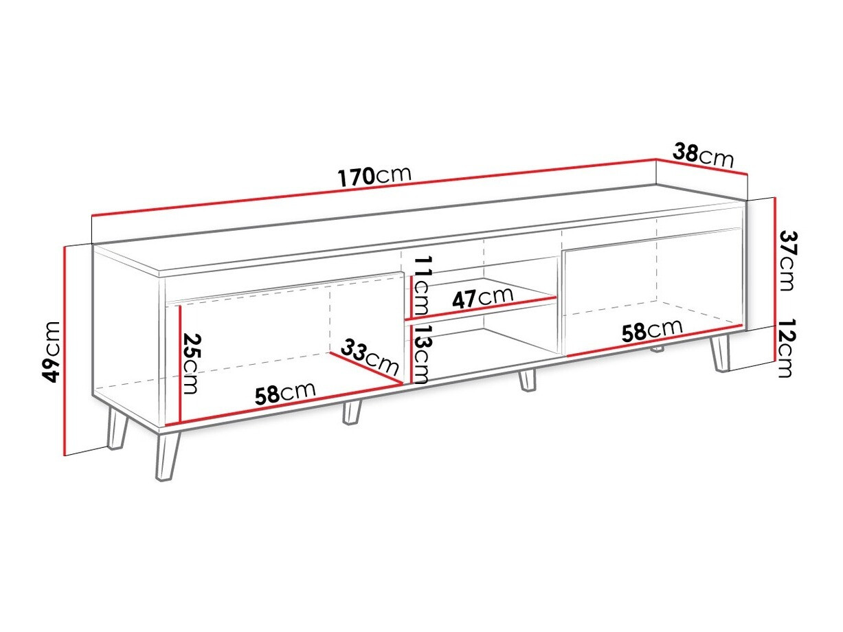 TV-bord Munus I
