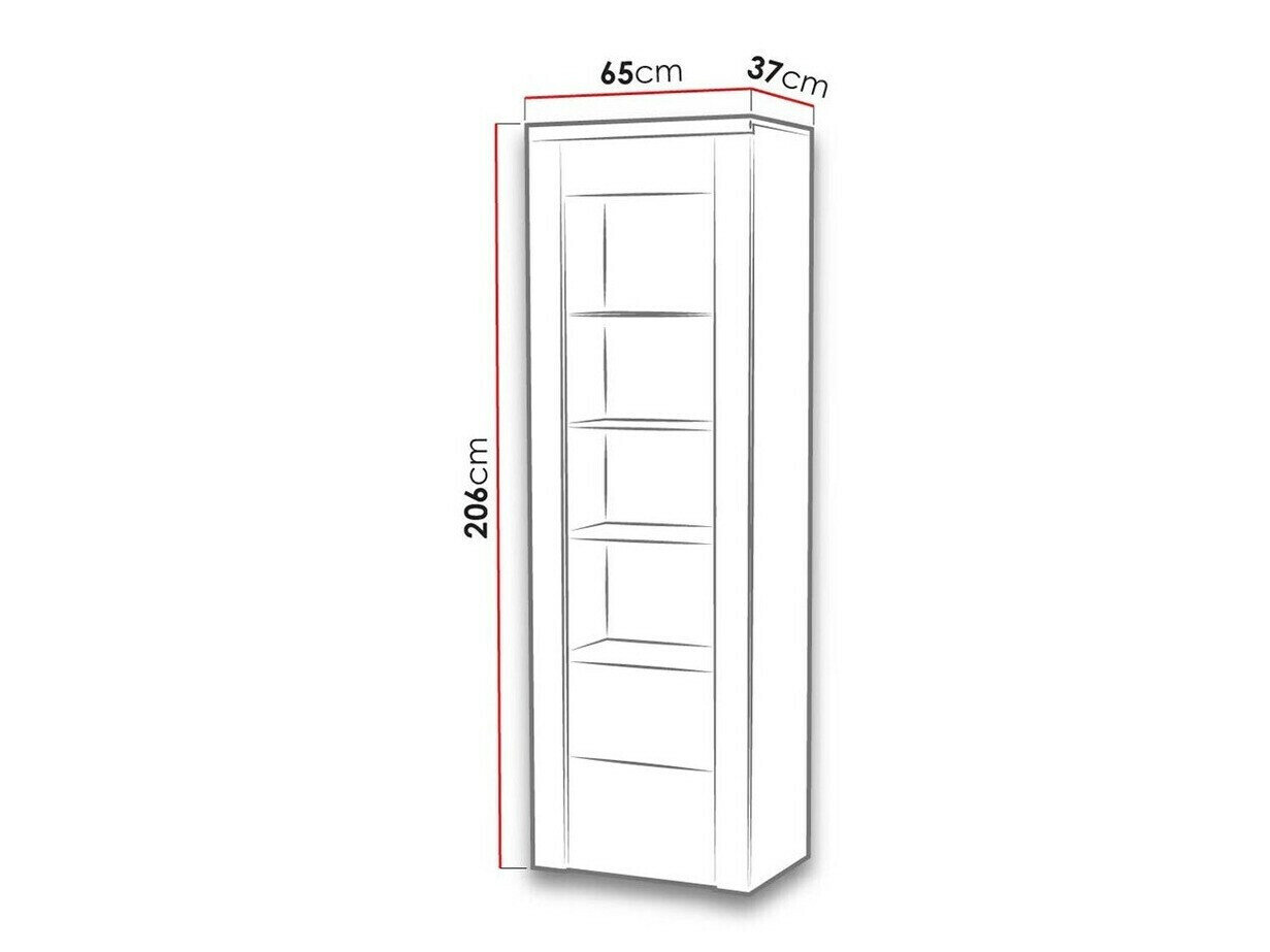 Reol Salelbo 102 (Sibu-lærk + Trøffel egetræ)