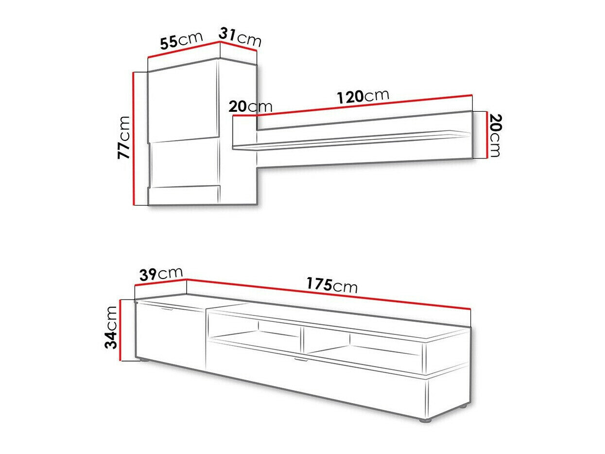 Stuemøbelsæt Toledo 113