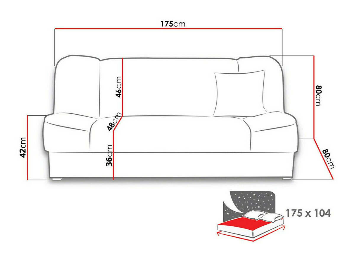 Sovesofa Myreva (Enjoy 24)