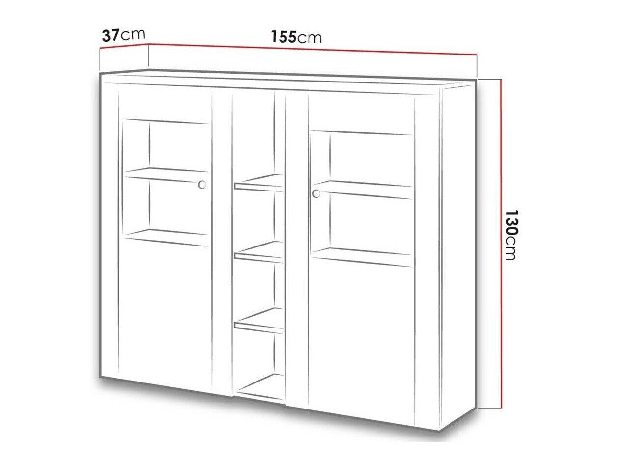 Skænk Salelbo 105 (Sibu-lærk + Trøffel egetræ)