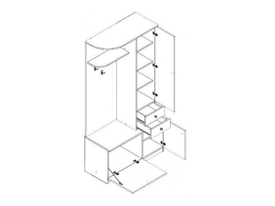 Entrésæt Murrieta 116 (Sonoma eg)