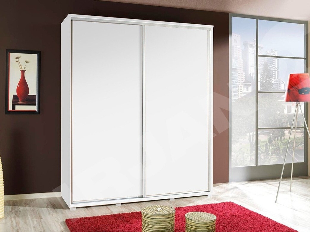 Garderobeskab Murrieta 100 (Hvid)