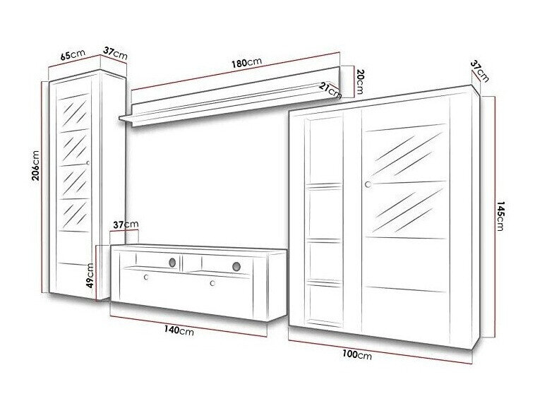 Stuemøbelsæt Salelbo 118