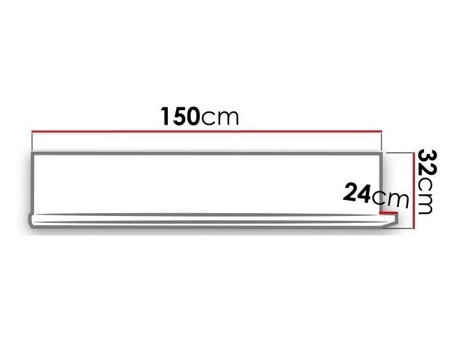 Vægreol Lutiva 102 (Antracit)
