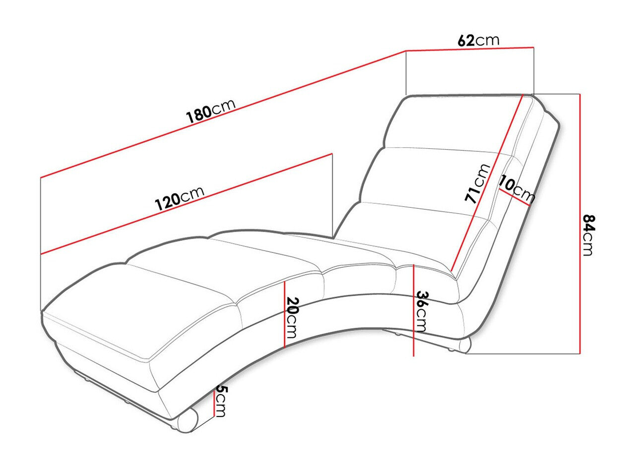 Chaiselong Comfivo 109 (Uttario Velvet 2951)