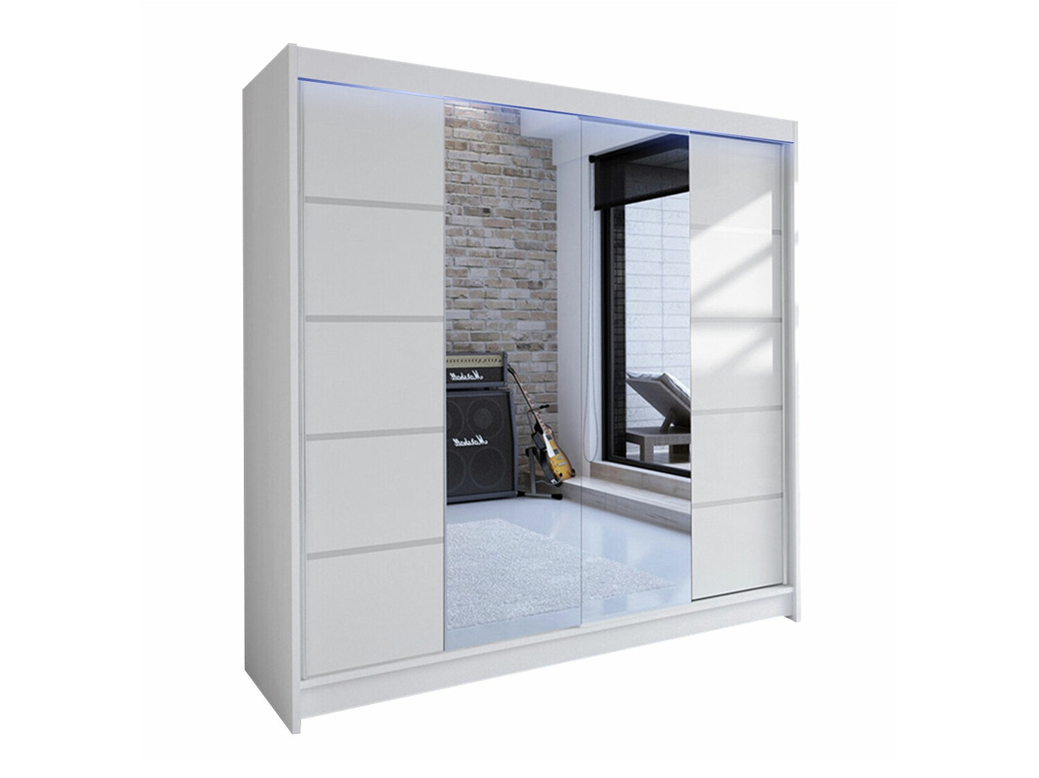Garderobeskab Closico Cavaris V (Hvid)
