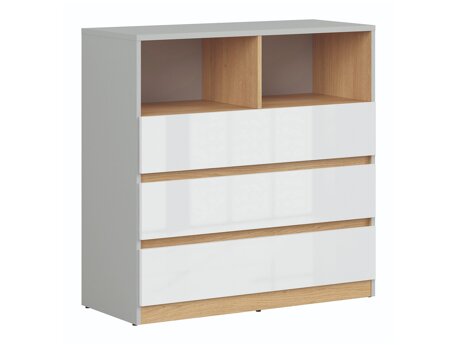 Kommode Nuevaru 102 (Glansfuld hvid)