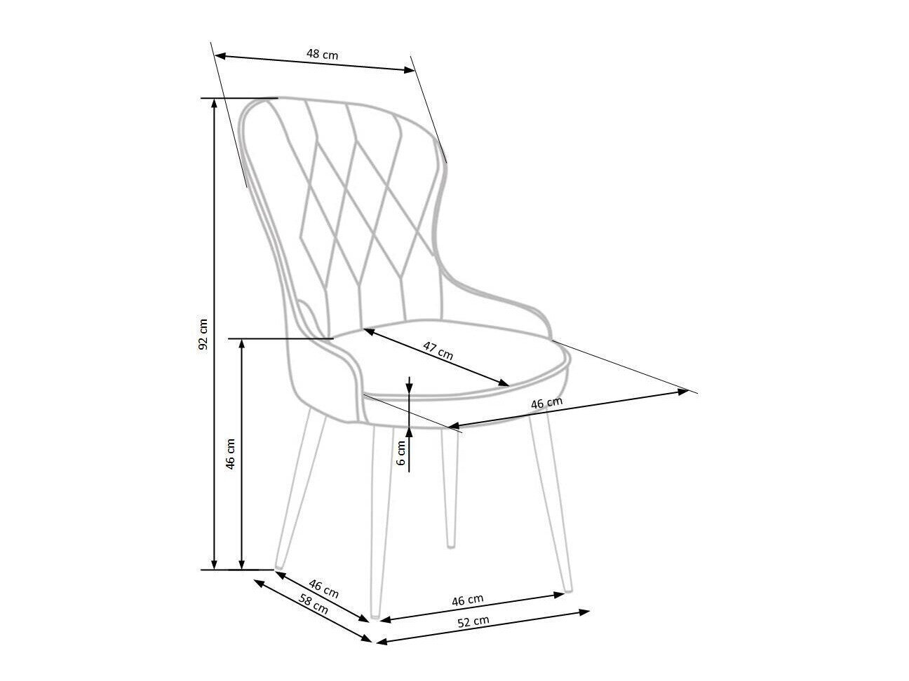 Stol Houston 734 (Grå)