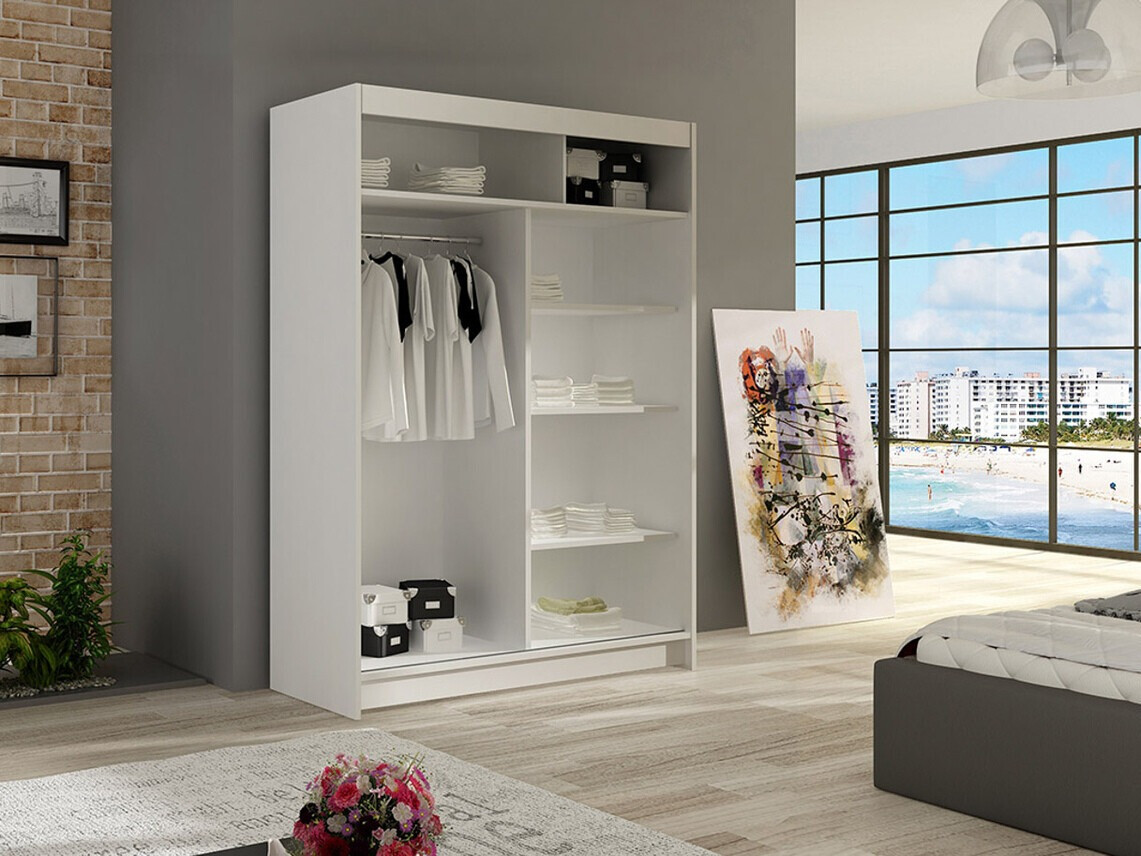Garderobeskab Closico Pacron I (Hvid)