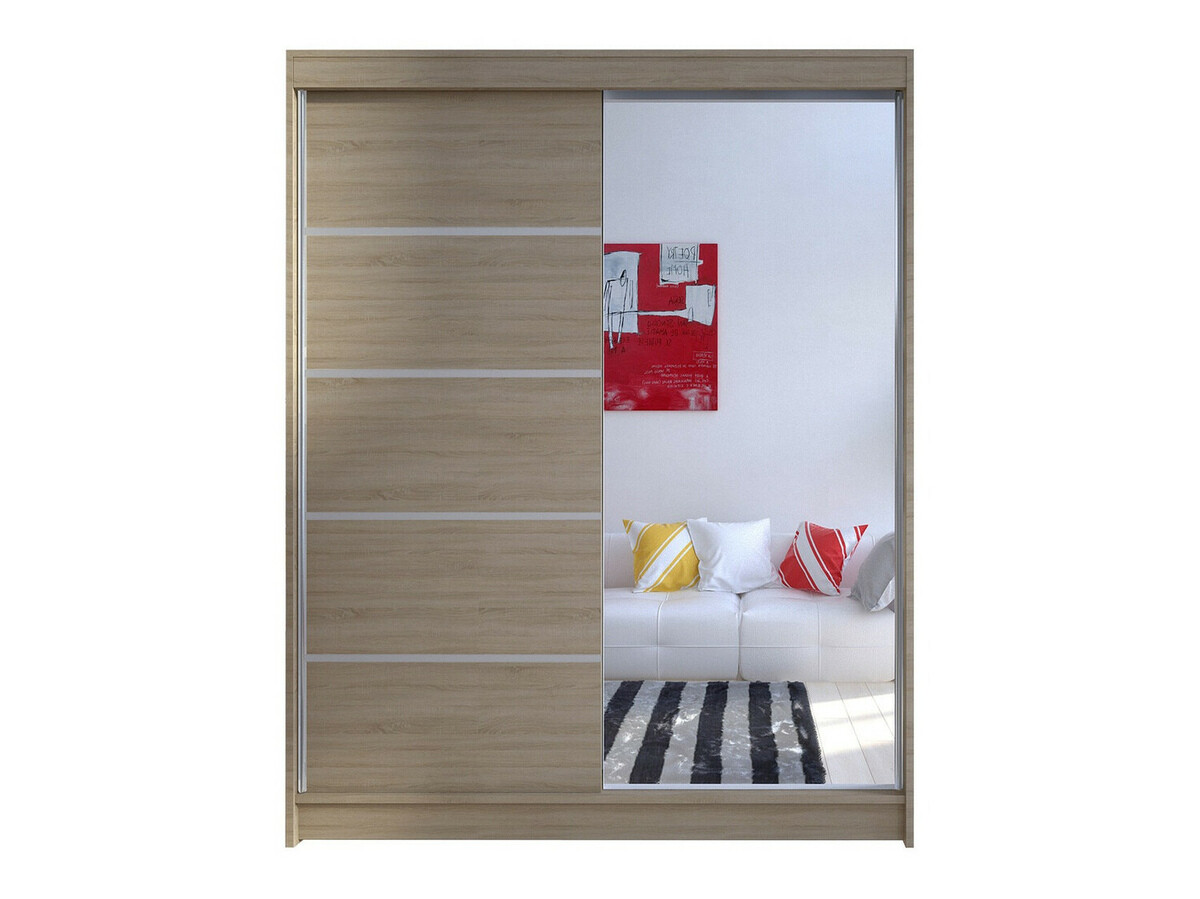 Garderobeskab Closico Vastor III (Sonoma eg)