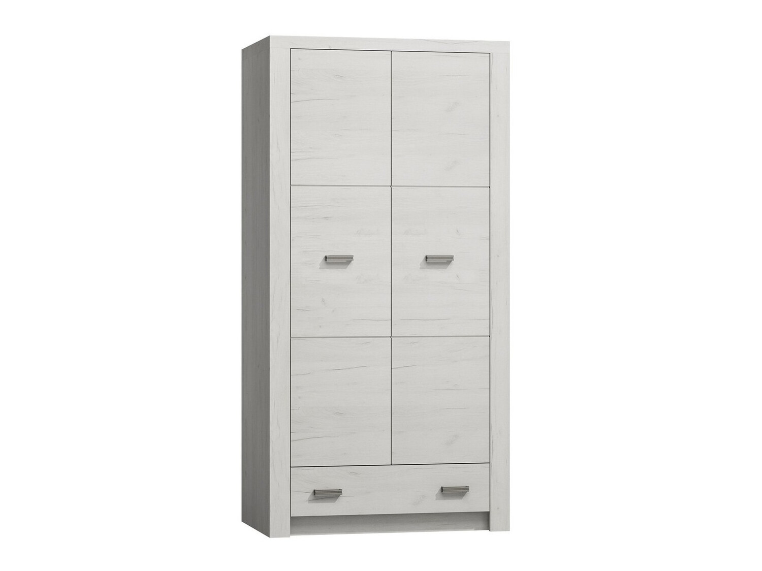 Garderobeskab Serfeno 100 (Craft hvid)