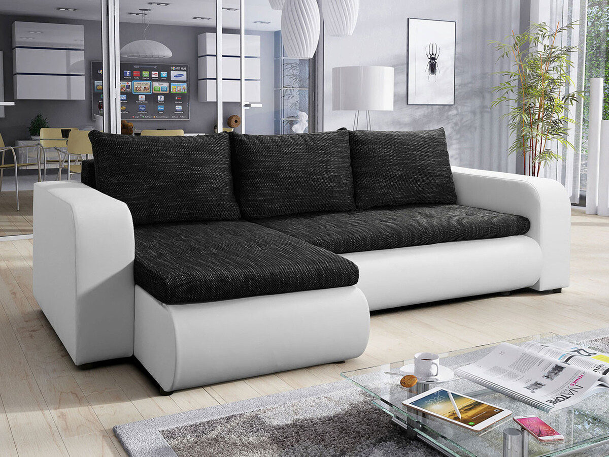 Hjørnesofa Muncie 100 (Soft 017 + Lawa 06)
