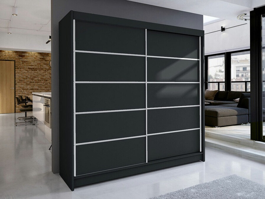 Garderobeskab Closico Cavaris IV (Sort)