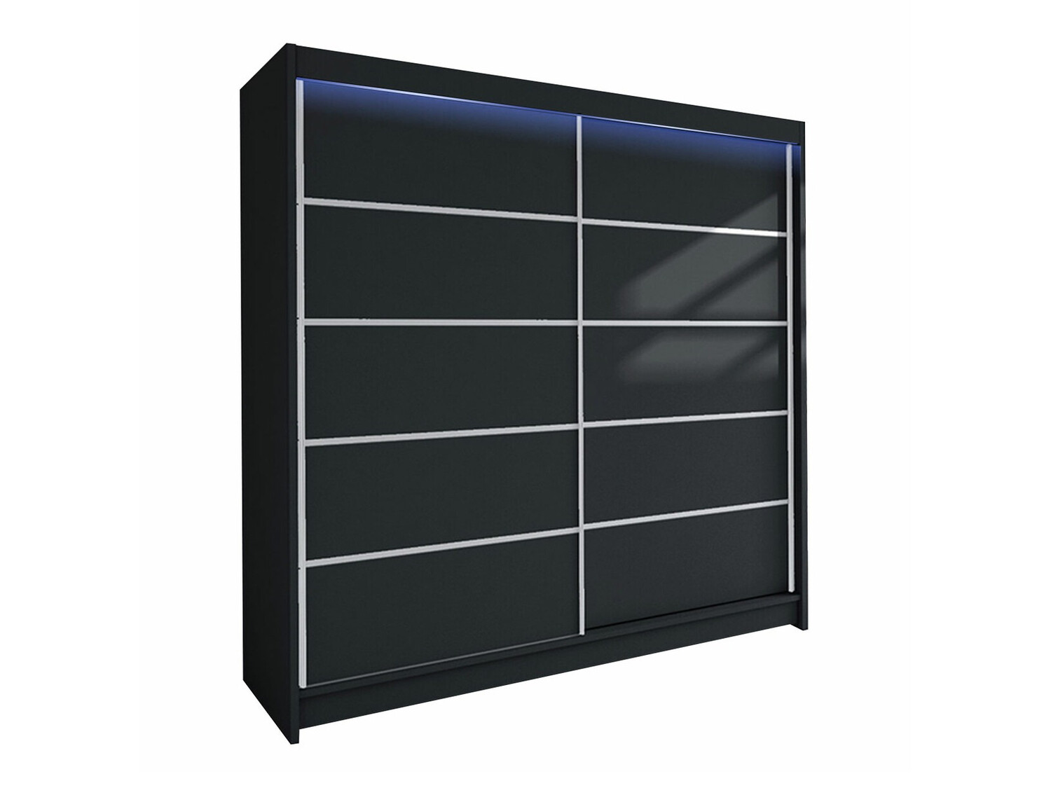 Garderobeskab Closico Cavaris IV (Sort)