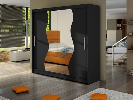 Garderobeskab Closico 126 (Sort)