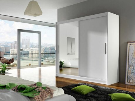 Garderobeskab Closico 107 (Hvid)