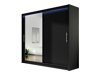 Garderobeskab Closico 107 (Sort)