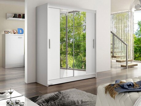 Garderobeskab Closico 132 (Hvid)