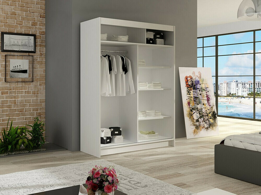Garderobeskab Closico Pacron S (Hvid)