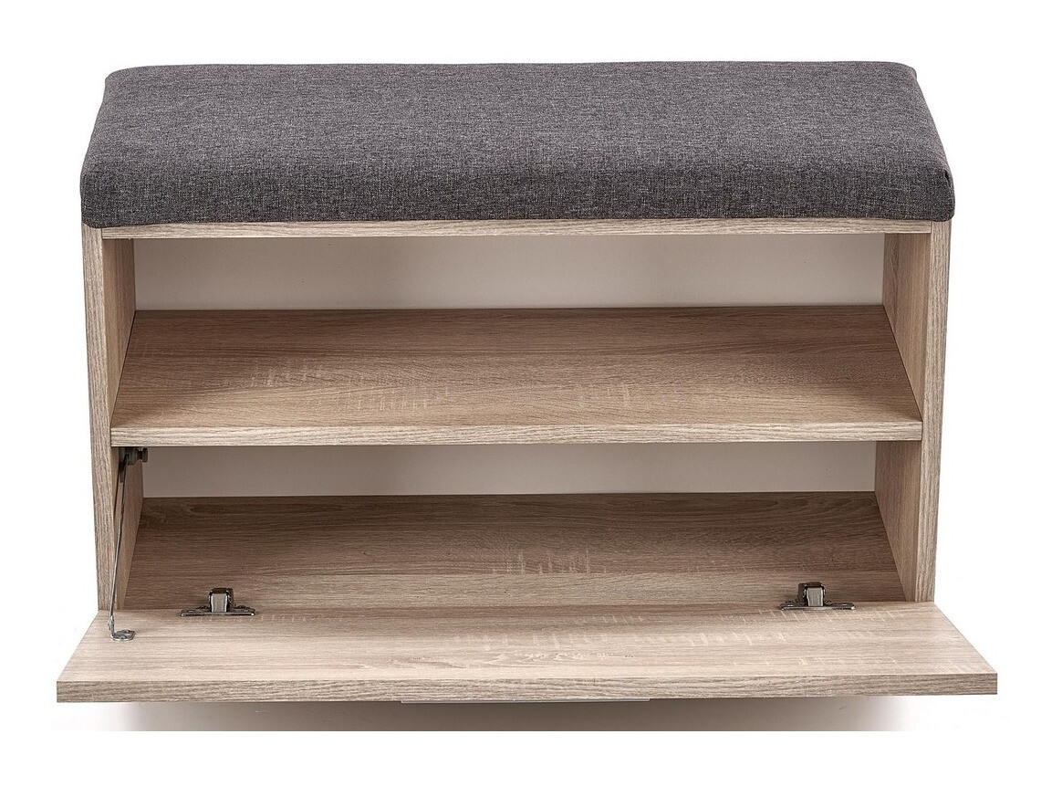 Skoskab Cirveso 117 (Sonoma eg + Grå)