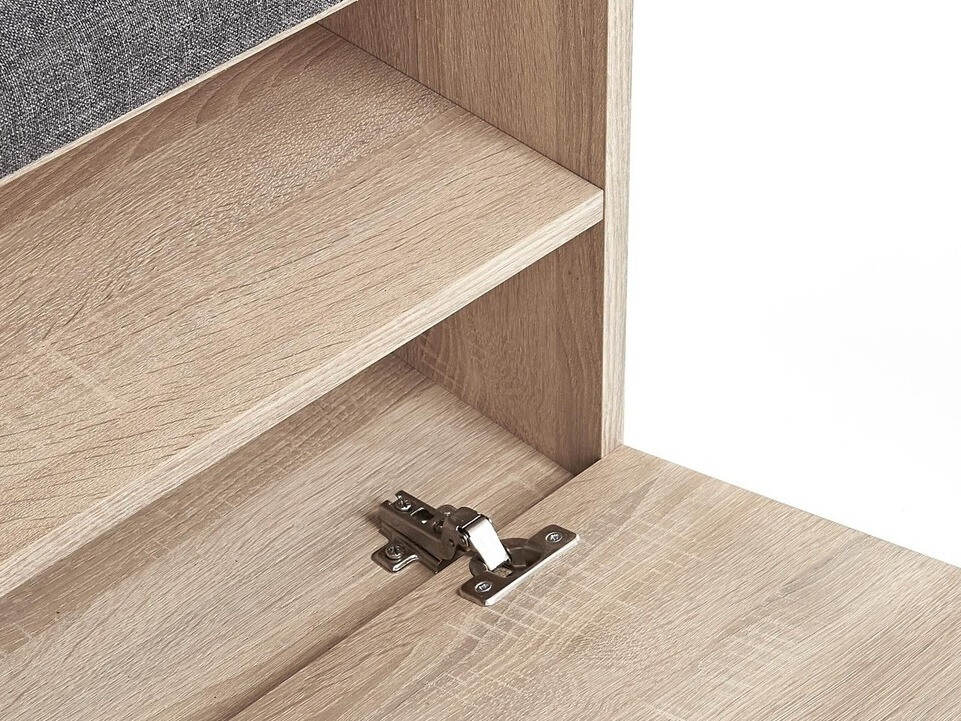 Skoskab Cirveso 117 (Sonoma eg + Grå)