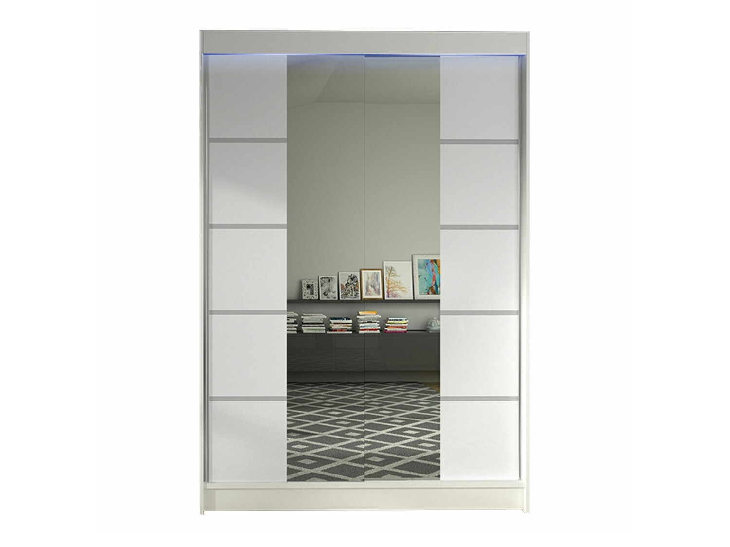 Garderobeskab Closico Salvor V (Hvid)