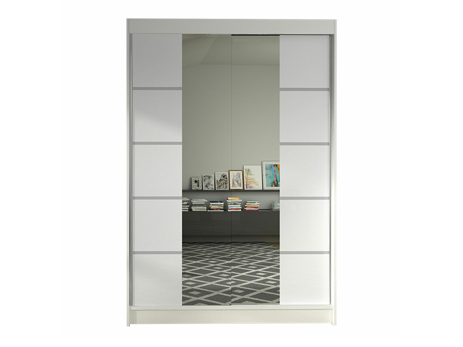 Garderobeskab Closico Salvor V (Hvid)