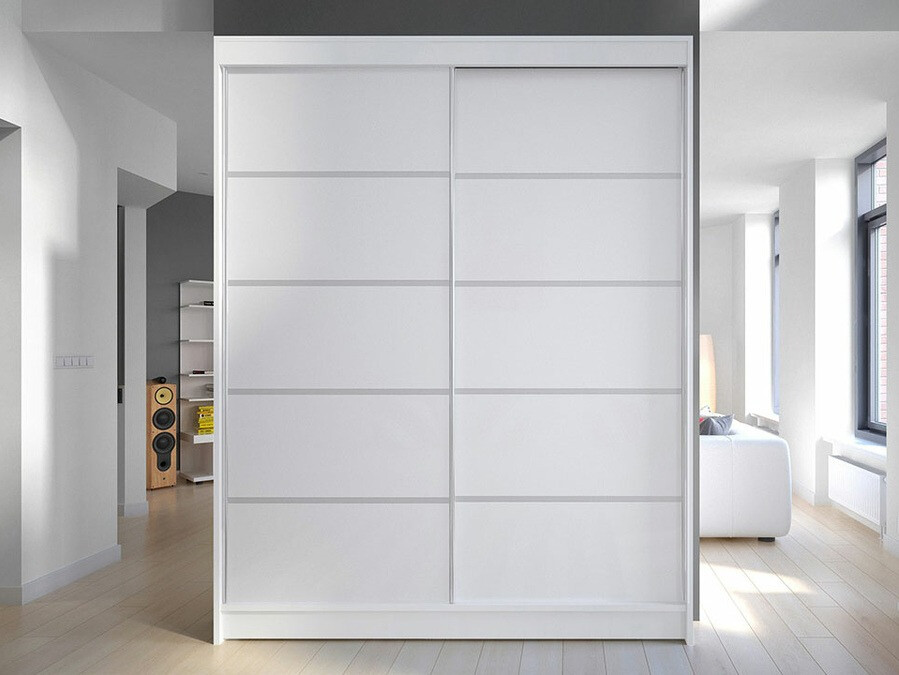 Garderobeskab Closico Vastor IV (Hvid)