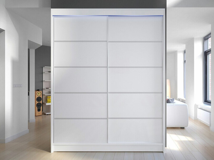 Garderobeskab Closico Vastor IV (Hvid)