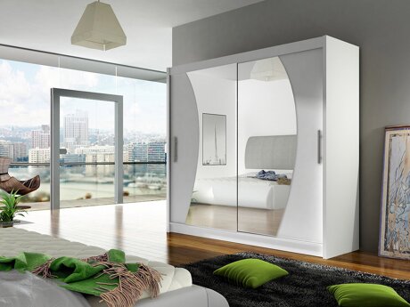 Garderobeskab Closico 115 (Hvid)