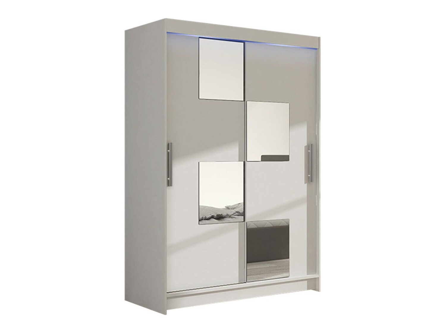 Garderobeskab Closico Pacron III (Hvid)