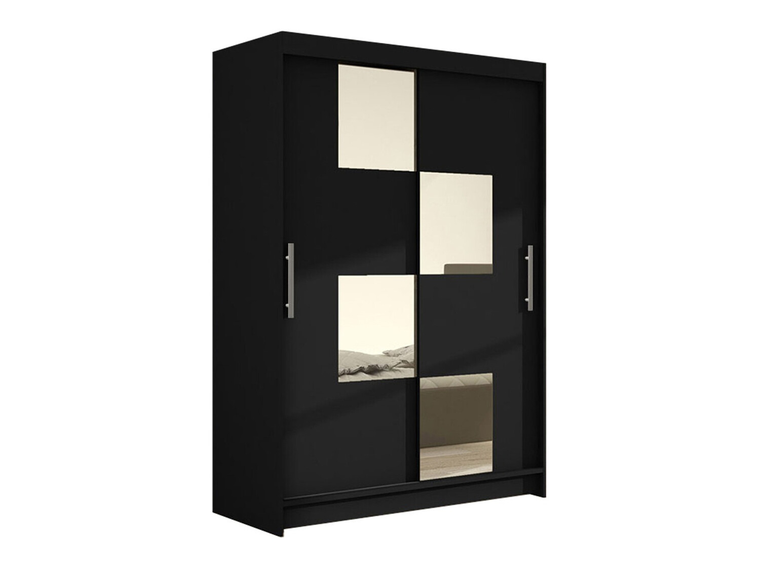 Garderobeskab Closico Pacron III (Sort)