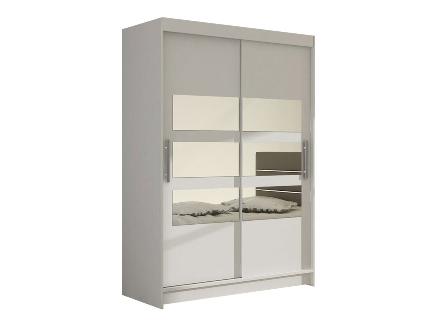 Garderobeskab Closico Pacron V (Hvid)