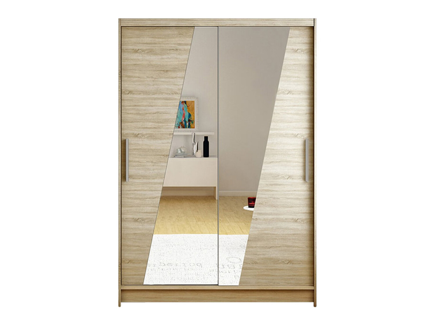 Garderobeskab Closico Pacron VIII (Sonoma eg)