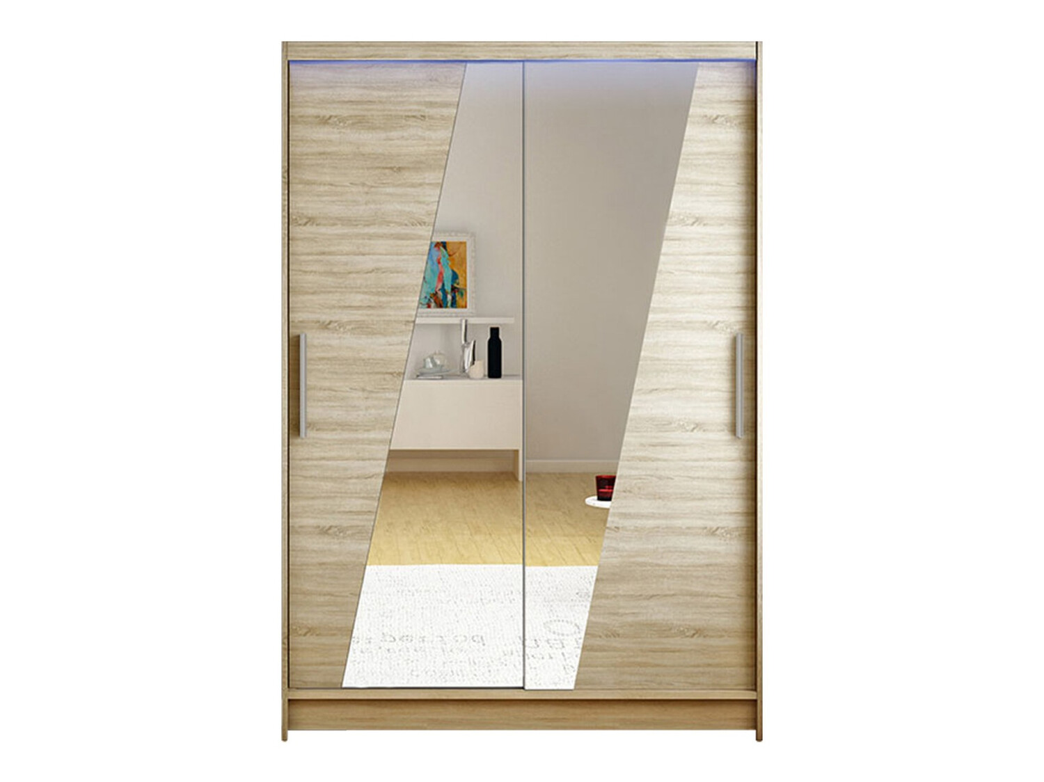 Garderobeskab Closico Pacron VIII (Sonoma eg)