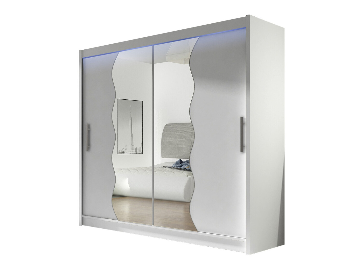 Garderobeskab Closico Pallor X (Hvid)