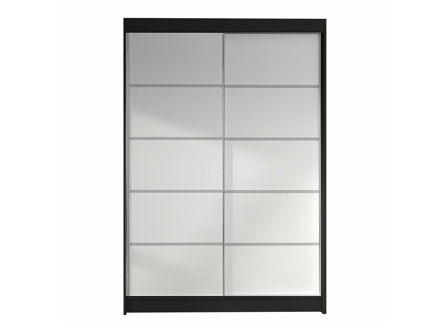Garderobeskab Closico Salvor IV (Sort + Hvid)