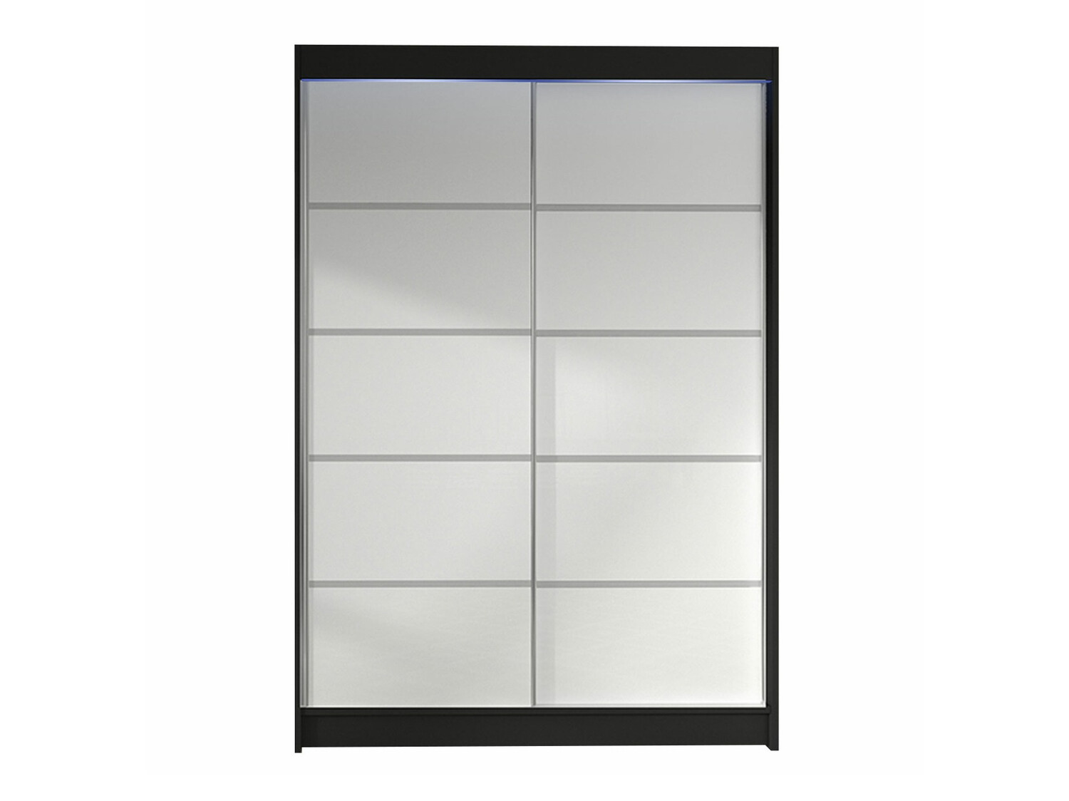 Garderobeskab Closico Salvor IV (Sort + Hvid)