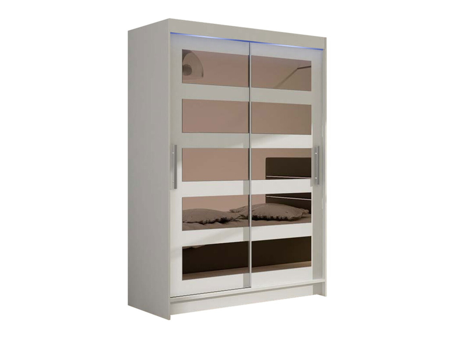 Garderobeskab Closico Pacron IV (Hvid)