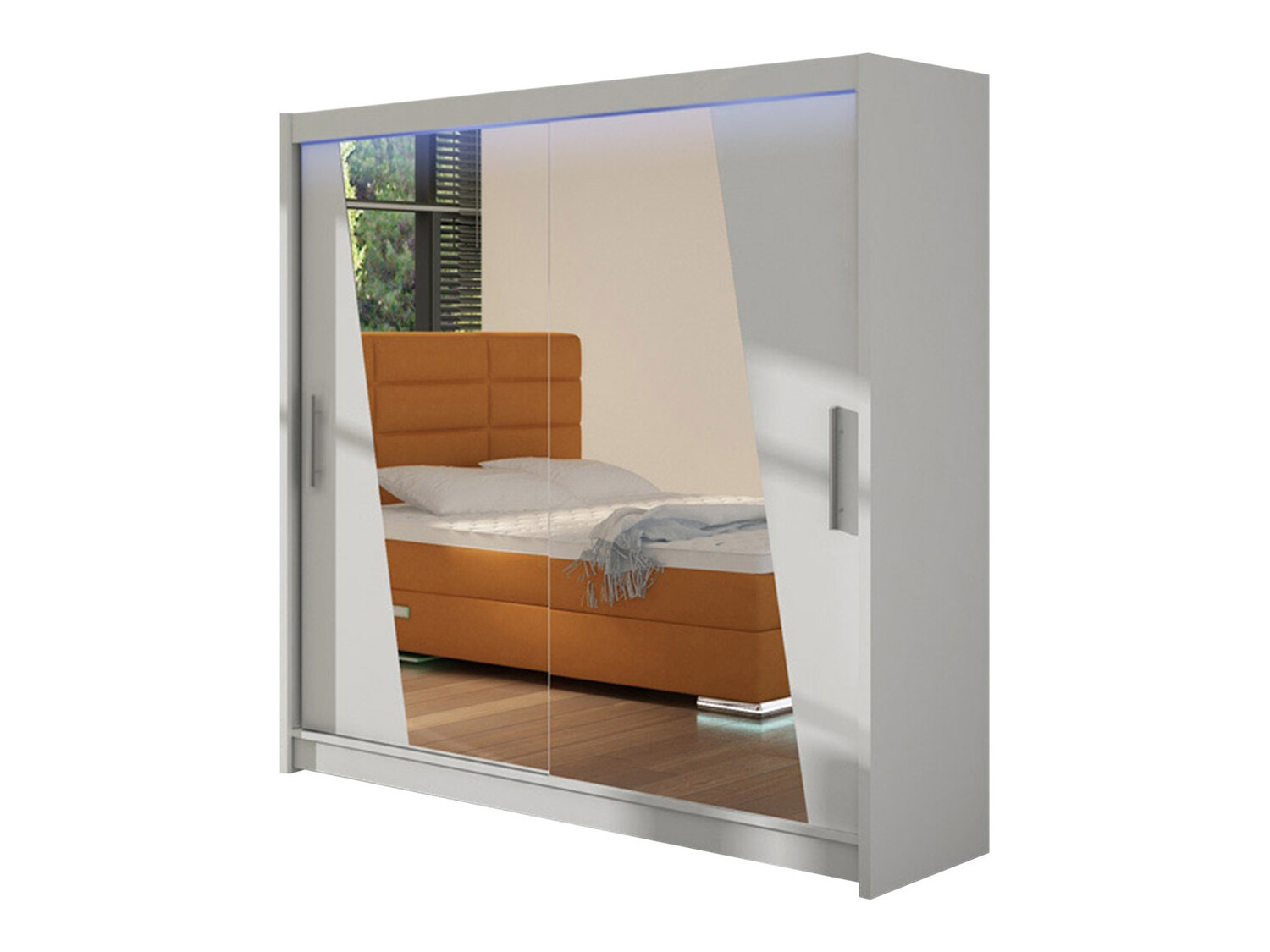 Garderobeskab Closico Pallor XIV (Hvid)
